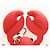 LOUIS VUITTON Charm per borsa Astice Monogram Bag Charm Rosso M03134 LV Auth 184260SM Monogramma - vista 15