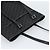 Borsa Tote Christian Dior Trotter Canvas Nera Argento Auth 185124 Nero - vista 6