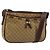 Céline Borsa a Spalla CELINE Macadam Canvas PVC Beige Oro Auth bs35608 D'oro
