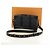 LOUIS VUITTON Monogram Eclipse Soft Trunk Wallet Bag M69838 LV Auth 183106V Monogramma - vista 28