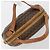 Céline Borsa a Mano CELINE Macadam Canvas PVC Pelle Marrone Oro Auth 184709 D'oro - vista 6