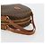 Céline Borsa a Mano CELINE Macadam Canvas PVC Pelle Marrone Oro Auth 184709 D'oro - vista 7