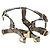 Set Harnes e Cappottino GUCCI GG Supreme in PVC Beige Oro 692963 Auth 182693V - vista 29