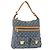 LOUIS VUITTON Monogram Denim Buggy GM Shoulder Bag Blue M95048 LV Auth 184988V