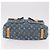 LOUIS VUITTON Monogram Denim Buggy GM Shoulder Bag Blue M95048 LV Auth 184988V - vista 10