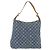 LOUIS VUITTON Monogram Denim Buggy GM Shoulder Bag Blue M95048 LV Auth 184988V - vista 3