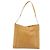 Borsa a Spalla LOEWE Anagram Chain in Pelle Beige Oro Auth 185098 D'oro - vista 13