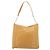 Borsa a Spalla LOEWE Anagram Chain in Pelle Beige Oro Auth 185098 D'oro - vista 2