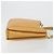 Borsa a Spalla LOEWE Anagram Chain in Pelle Beige Oro Auth 185098 D'oro - vista 3