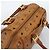 Borsa a Mano MCM Vicetos Logogram PVC Pelle Marrone Oro Auth 185091 D'oro - vista 6