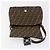 FENDI Zucca Canvas Mamma Baguette Shoulder Bag Black Brown Auth 184905SAM Marrone Nero - vista 16