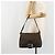 FENDI Zucca Canvas Mamma Baguette Shoulder Bag Black Brown Auth 184905SAM Marrone Nero - vista 25