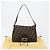 FENDI Zucca Canvas Mamma Baguette Shoulder Bag Black Brown Auth 184905SAM Marrone Nero - vista 26