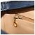 Borsa a tracolla Christian Dior Trotter Canvas PVC Blu Navy Oro Auth BA13388A D'oro - vista 21