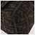 FENDI Zucca Canvas Mamma Baguette Shoulder Bag Black Brown Auth 185682SAV Marrone Nero - vista 10