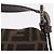 FENDI Zucca Canvas Mamma Baguette Shoulder Bag Black Brown Auth 185682SAV Marrone Nero - vista 14