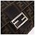 FENDI Zucca Canvas Mamma Baguette Shoulder Bag Black Brown Auth 185682SAV Marrone Nero - vista 15