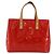 LOUIS VUITTON Borsa Monogram Vernis Reade PM Rosso Rouge M91088 LV Auth ti3946 - vista 13