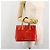 LOUIS VUITTON Borsa Monogram Vernis Reade PM Rosso Rouge M91088 LV Auth ti3946 - vista 26