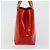 LOUIS VUITTON Borsa Monogram Vernis Reade PM Rosso Rouge M91088 LV Auth ti3946 - vista 3