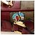 Borsa GUCCI Collaborazione Doraemon Micro GG Supreme PVC Beige 647784 Auth 184387M D'oro - vista 18