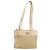 Céline CELINE Tote Bag Canvas Beige Gold CC Auth ti3959 Golden