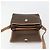 Céline Borsa a tracolla CELINE in tela Macadam PVC Pelle Marrone Oro Auth bs35574 D'oro - vista 15