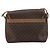 Céline Borsa a tracolla CELINE in tela Macadam PVC Pelle Marrone Oro Auth bs35574 D'oro - vista 3