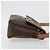 Céline Borsa a tracolla CELINE in tela Macadam PVC Pelle Marrone Oro Auth bs35574 D'oro - vista 4