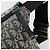 Borsa a tracolla Christian Dior Trotter Canvas Navy Silver Auth 184967A Argento Blu navy - vista 15