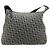 Borsa a tracolla Christian Dior Trotter Canvas Navy Silver Auth 184967A Argento Blu navy - vista 2