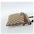 Borsa a Spalla GUCCI GG Canvas Beige Argento 90476 Auth ep14683 - vista 5