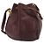 CARTIER Must Line Borsa a Spalla in Pelle Bordeaux Oro Auth bs35510 D'oro Bordò