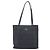 Borsa Tote BURBERRY Nova Check in PVC Blu navy Argento Auth ti3984 - vista 2