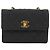 CHANEL Matelasse Chain Shoulder Pouch Tela Nera Oro CC Auth 184384V Nero D'oro - vista 2