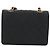 CHANEL Matelasse Chain Shoulder Pouch Tela Nera Oro CC Auth 184384V Nero D'oro - vista 3