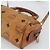 Borsa Mini Boston MCM Logogram Vicetos in PVC 2way Marrone Oro Auth 185458 D'oro - vista 14