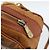 Borsa Mini Boston MCM Logogram Vicetos in PVC 2way Marrone Oro Auth 185458 D'oro - vista 16