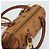 Borsa Mini Boston MCM Logogram Vicetos in PVC 2way Marrone Oro Auth 185458 D'oro - vista 6