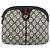 Borsa GUCCI GG Supreme Sherry Line PVC Blu Navy Oro Rosso 904 02 047 Auth ka4673 D'oro - vista 2