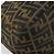 FENDI Zucca Canvas Mamma Baguette Shoulder Bag Black Brown Auth 184555SAM Marrone Nero - vista 11