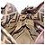 FENDI Zucca Canvas Mamma Baguette Shoulder Bag Black Brown Auth 184555SAM Marrone Nero - vista 20