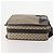 Padlock Mala GUCCI GG Supreme em PVC Bege Prata 101678 Auth 181625A - vista 4