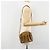 16 Céline Borsa a Spalla CELINE Macadam Canvas PVC Beige Oro Auth BA13304M D'oro - vista 25