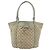 Bolso Tote GUCCI GG Canvas Abbey Beige Oro 211982 Auth ti3971 Dorado - vista 2