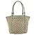 Bolso Tote GUCCI GG Canvas Abbey Beige Oro 211982 Auth ti3971 Dorado - vista 3