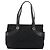 Bulgari Borsa a mano BVLGARI in tela e pelle nera argento ka4682 Nero - vista 2