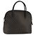 Céline Borsa CELINE Macadam Canvas PVC Pelle Nera Oro Auth 185132A Nero D'oro