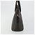 Céline Borsa CELINE Macadam Canvas PVC Pelle Nera Oro Auth 185132A Nero D'oro - vista 5
