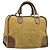 Borsa LOEWE Anagram Amazonas in Pelle Beige Oro Auth 185279 D'oro